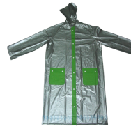 Adult long raincoat